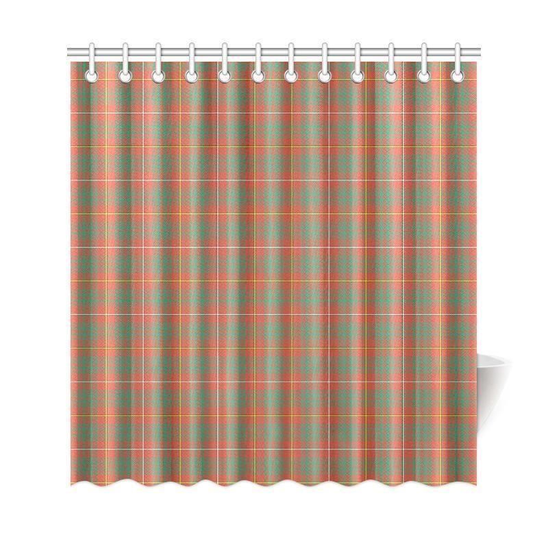 Bruce Ancient Tartan Plaid Shower Curtain