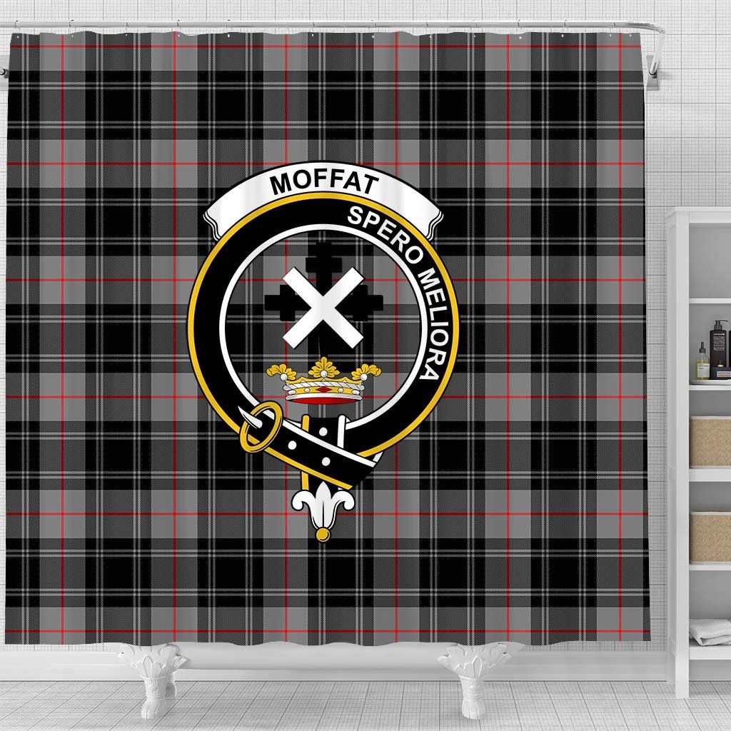 Moffat Tartan Crest Shower Curtain