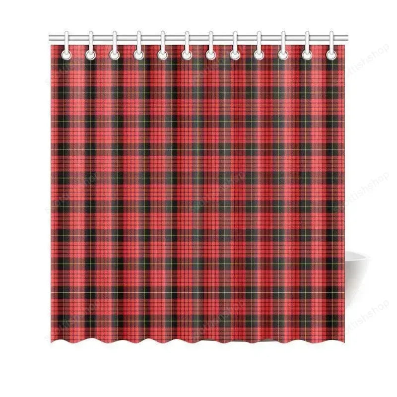 Macqueen Modern Tartan Plaid Shower Curtain