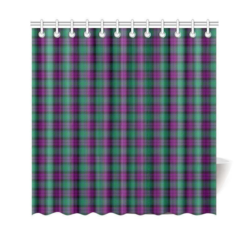 Macarthur Milton Tartan Plaid Shower Curtain