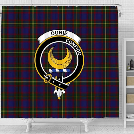 Durie Tartan Crest Shower Curtain