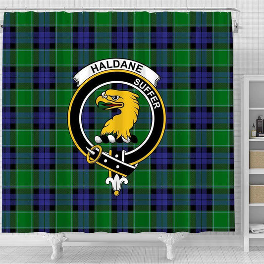 Haldane Tartan Crest Shower Curtain