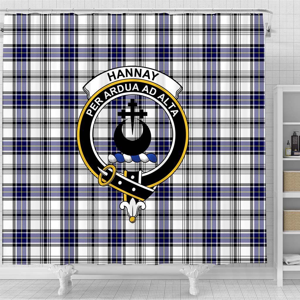 Hannay Tartan Crest Shower Curtain