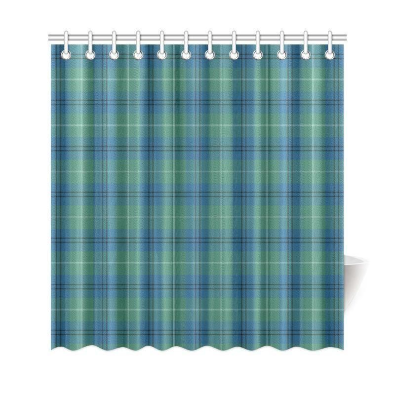 Oliphant Ancient Tartan Plaid Shower Curtain