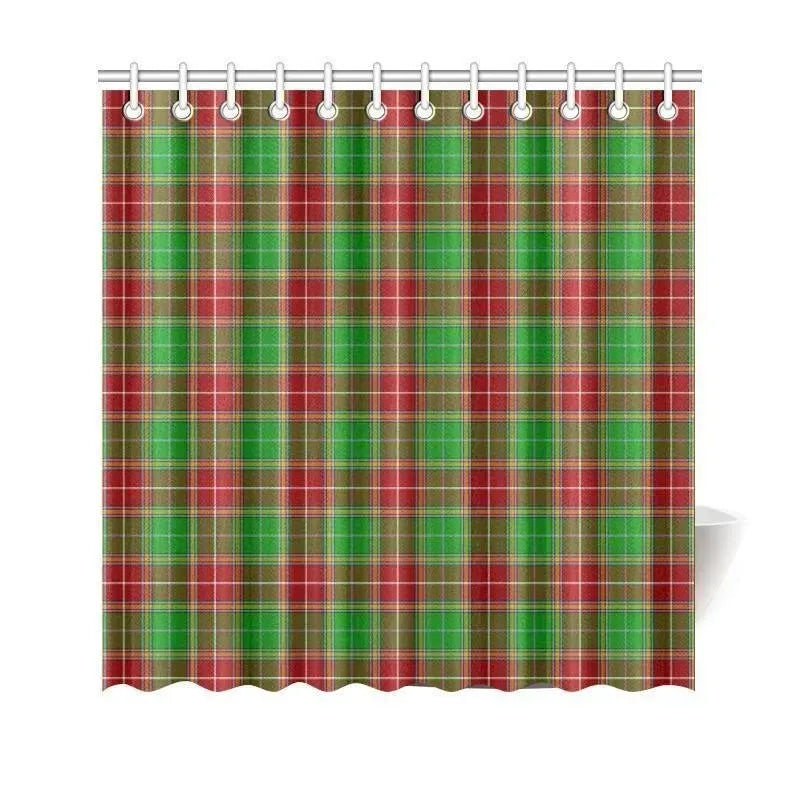 Baxter Modern Tartan Plaid Shower Curtain