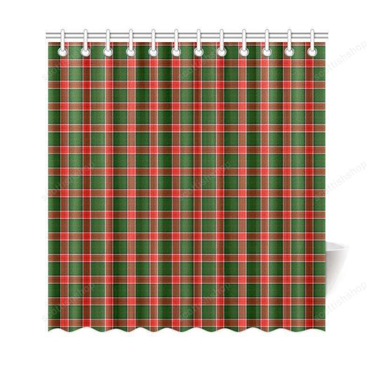 Pollock Modern Tartan Plaid Shower Curtain