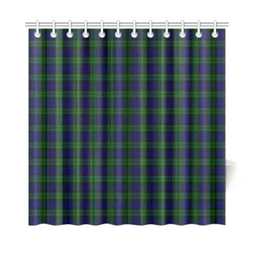 Campbell Modern Tartan Plaid Shower Curtain