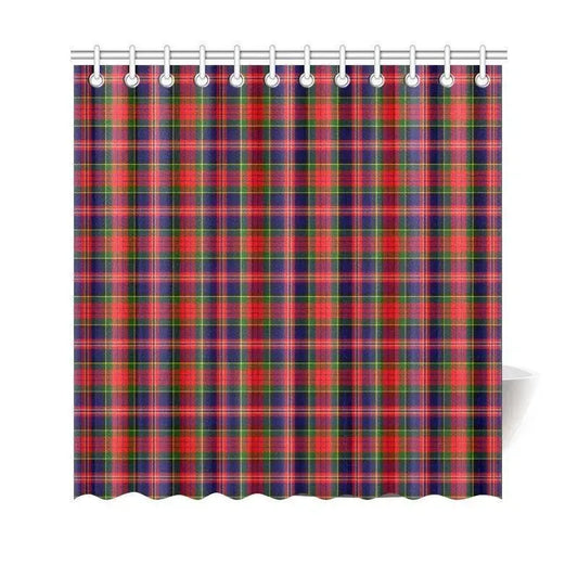 Macpherson Modern Tartan Plaid Shower Curtain