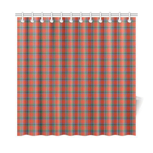 Sinclair Ancient Tartan Plaid Shower Curtain