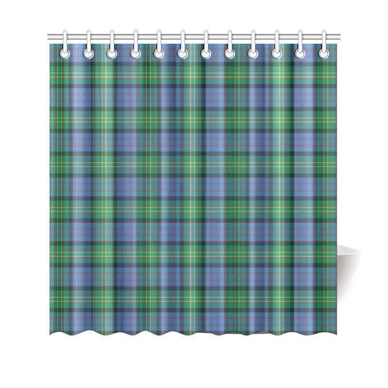 Bowie Ancient Tartan Plaid Shower Curtain