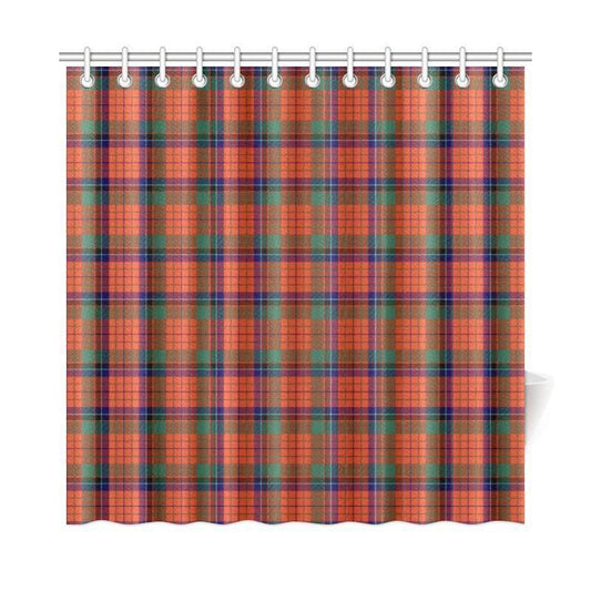 Nicolson Ancient Tartan Plaid Shower Curtain