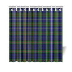 Macleod Of Harris Modern Tartan Plaid Shower Curtain