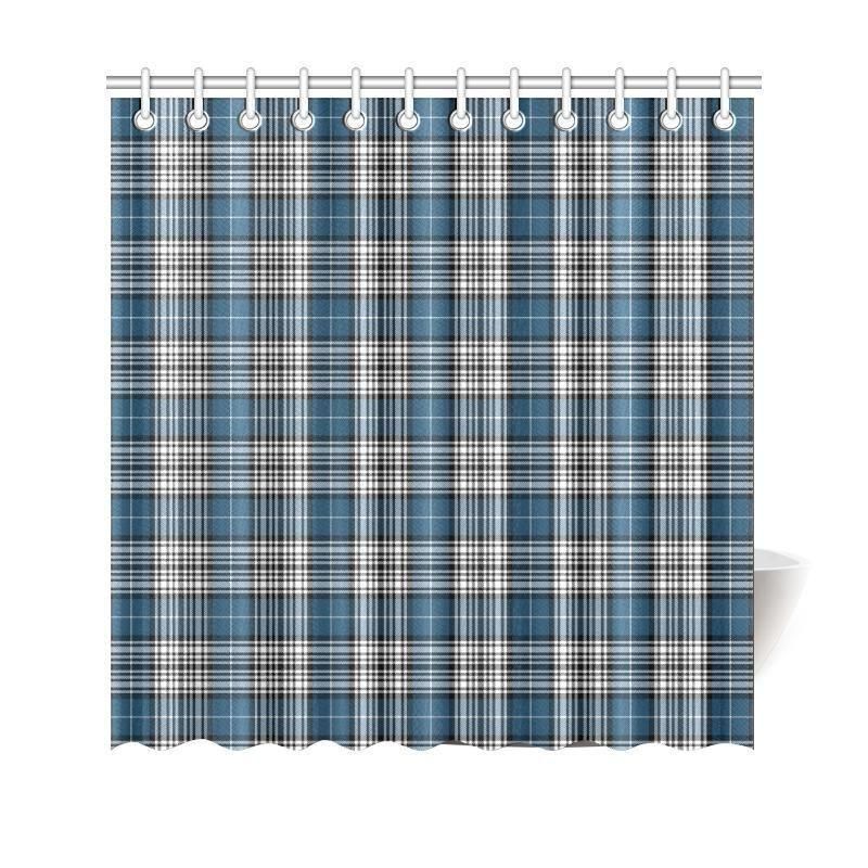 Napier Modern Tartan Plaid Shower Curtain