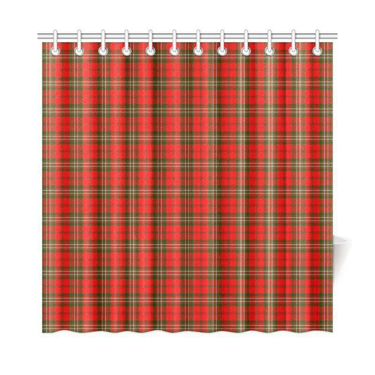 Scott Modern Tartan Plaid Shower Curtain