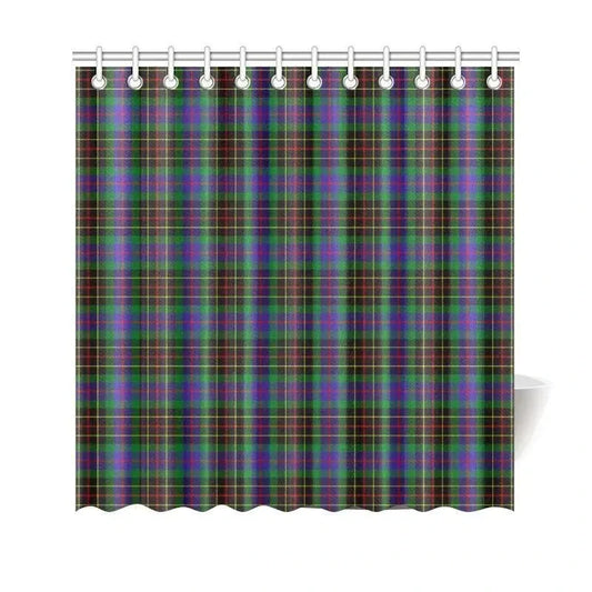 Brodie Hunting Modern Tartan Plaid Shower Curtain