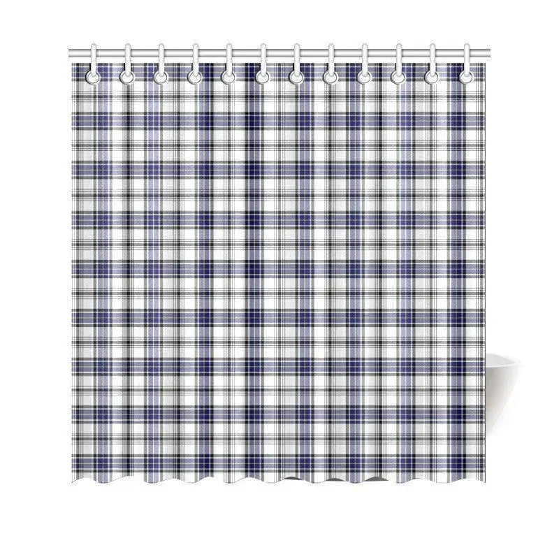 Hannay Modern Tartan Plaid Shower Curtain