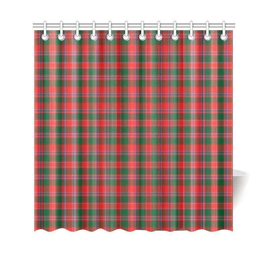 Dalziel Modern Tartan Plaid Shower Curtain