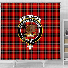 Majoribanks Tartan Crest Shower Curtain