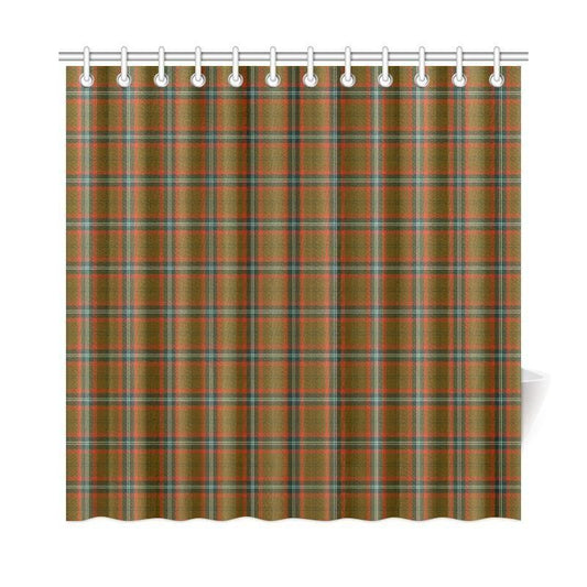 Seton Hunting Modern Tartan Plaid Shower Curtain