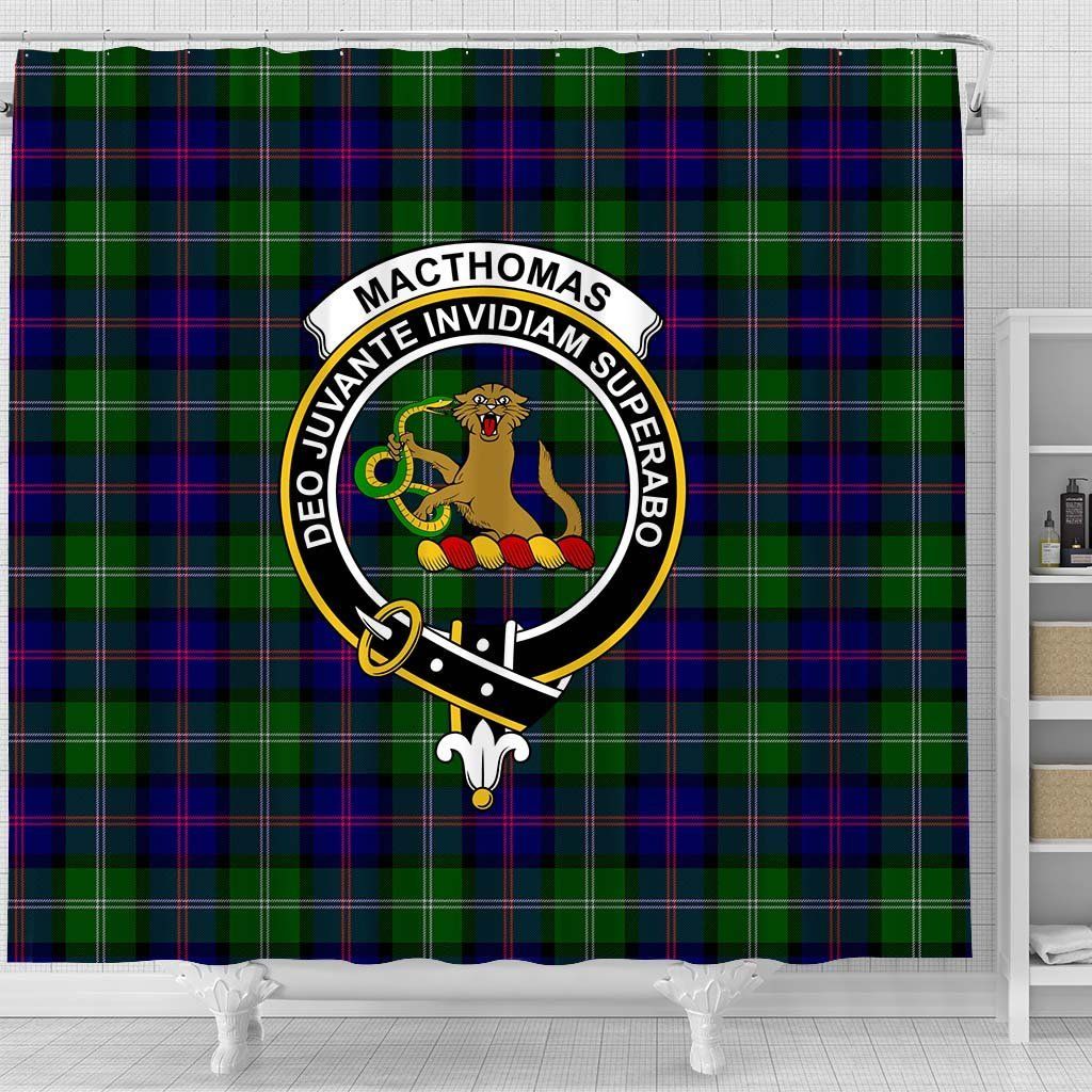 MacThomas Tartan Crest Shower Curtain