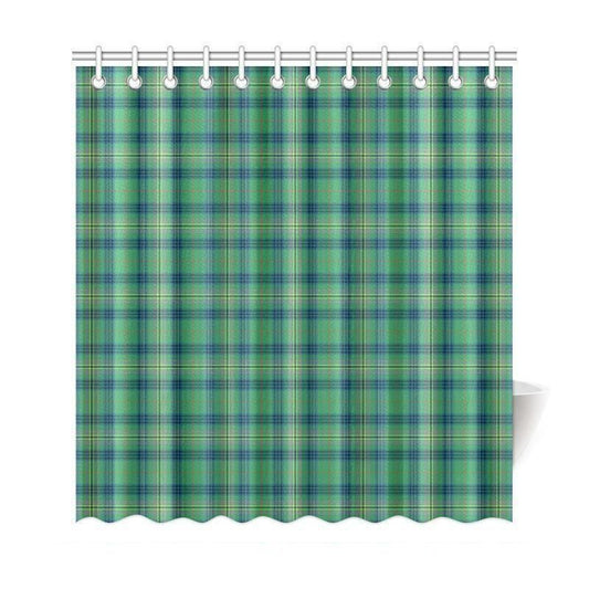 Kennedy Ancient Tartan Plaid Shower Curtain