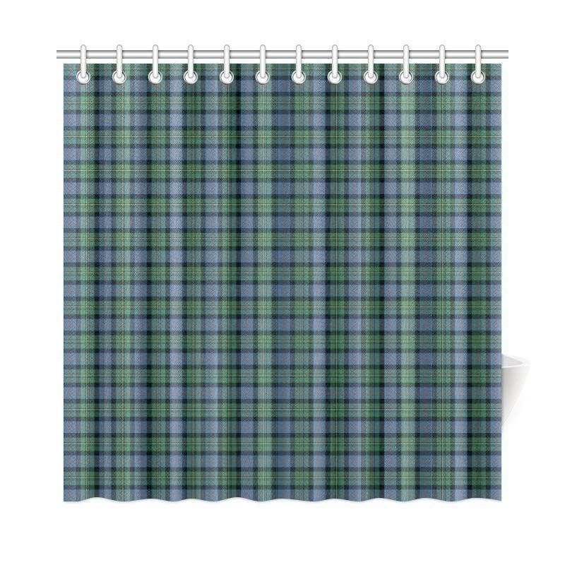 Malcolm Ancient Tartan Plaid Shower Curtain