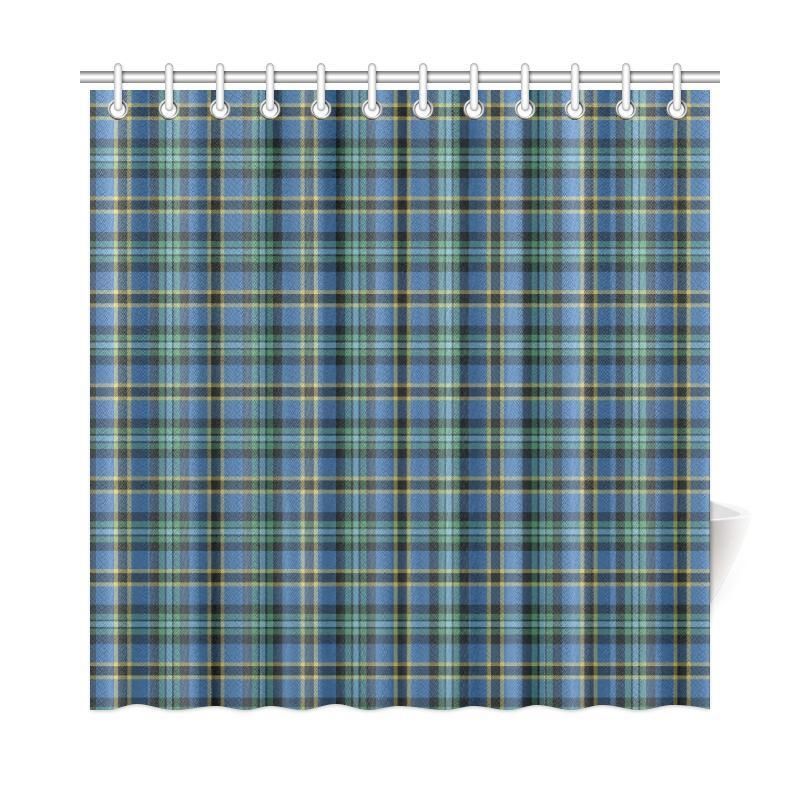 Weir Ancient Tartan Plaid Shower Curtain