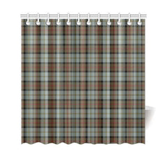 Macleod Of Harris Weathered Tartan Plaid Shower Curtain