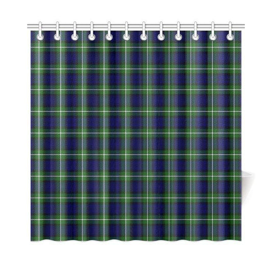 Forbes Modern Tartan Plaid Shower Curtain