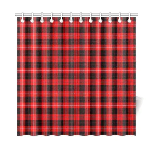 Cunningham Modern Tartan Plaid Shower Curtain