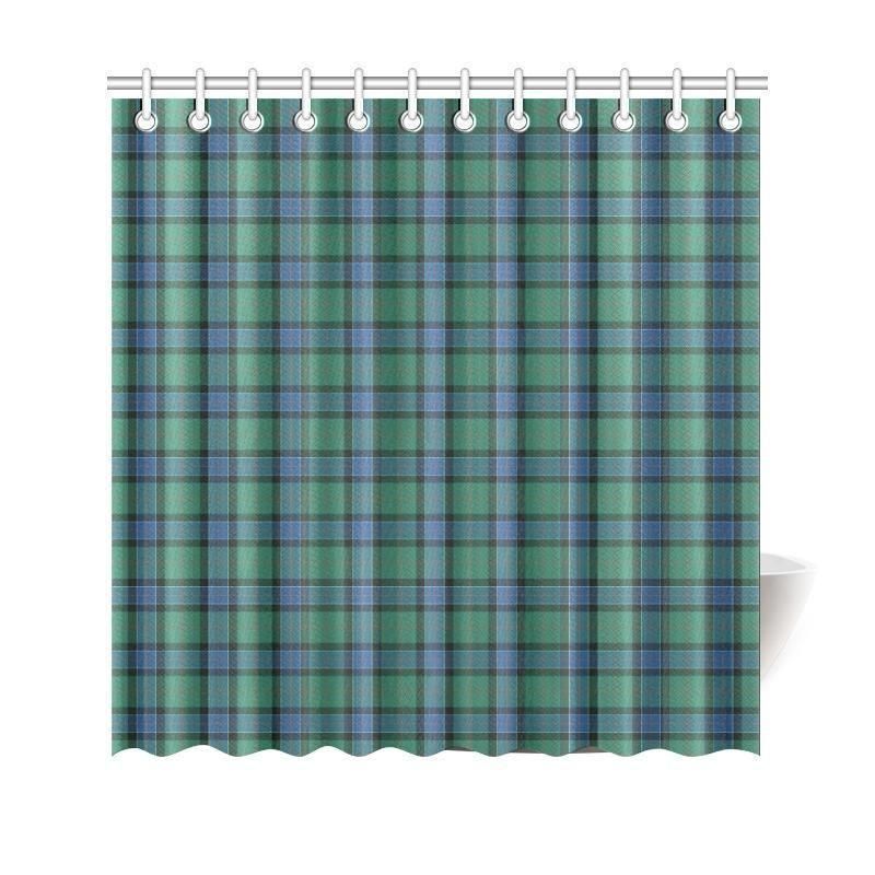 Sinclair Hunting Ancient Tartan Plaid Shower Curtain