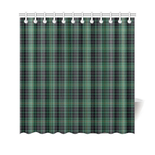 Macaulay Hunting Ancient Tartan Plaid Shower Curtain