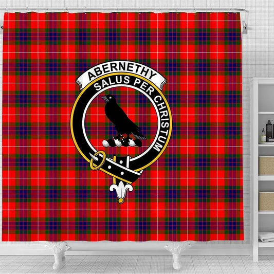 Abernethy Tartan Crest Shower Curtain