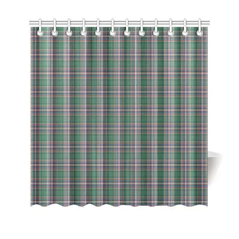 Macfarlane Hunting Ancient Tartan Plaid Shower Curtain