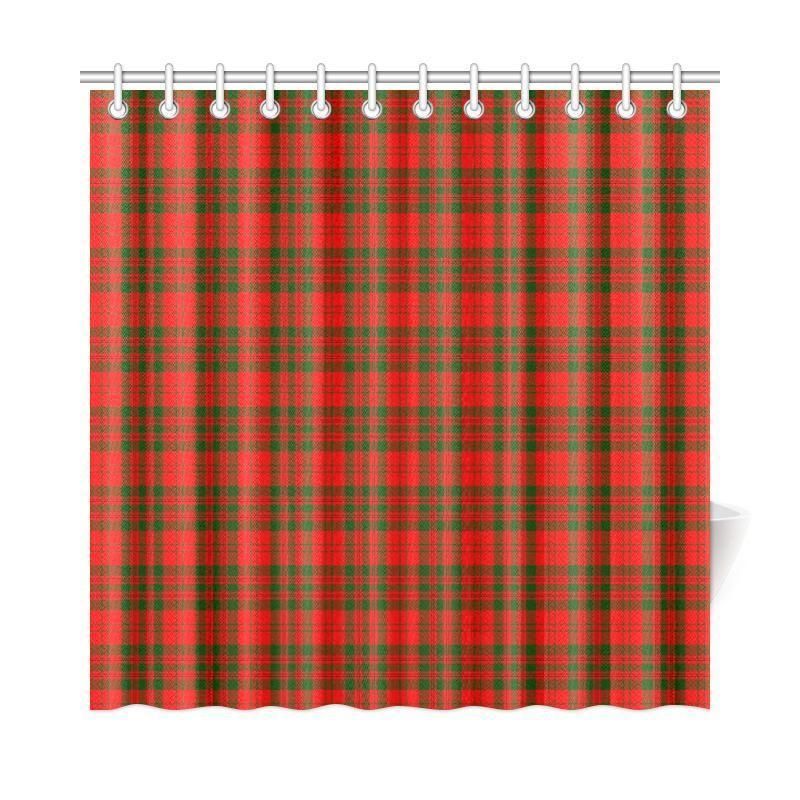 Livingstone Modern Tartan Plaid Shower Curtain