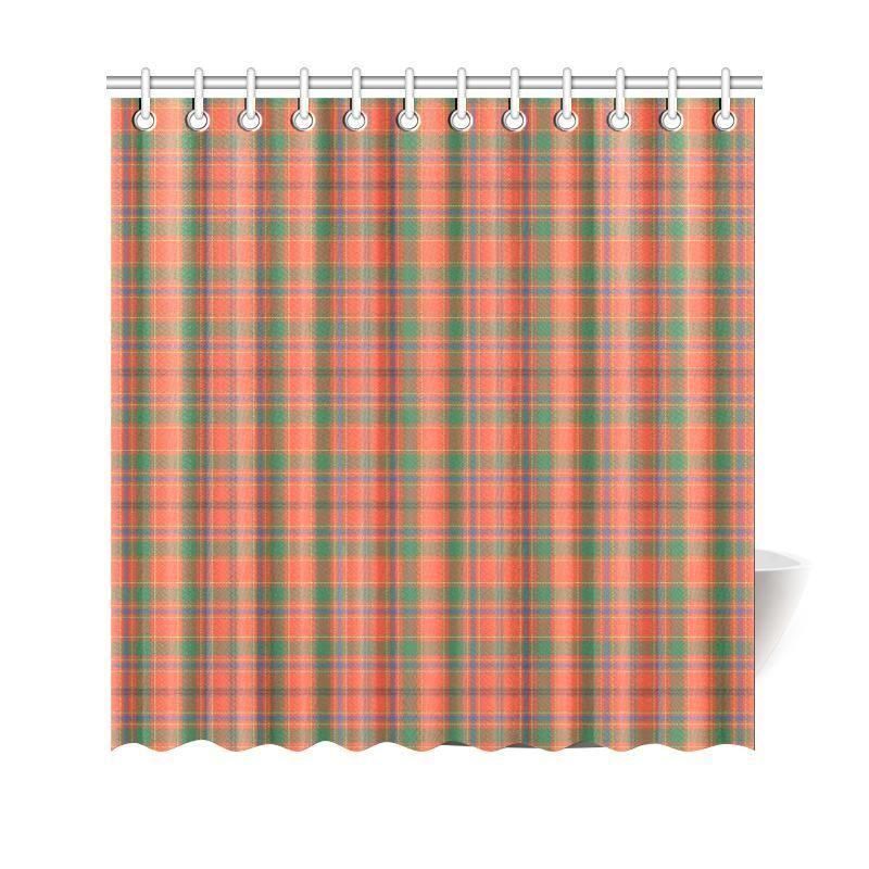 Munro Ancient Tartan Plaid Shower Curtain