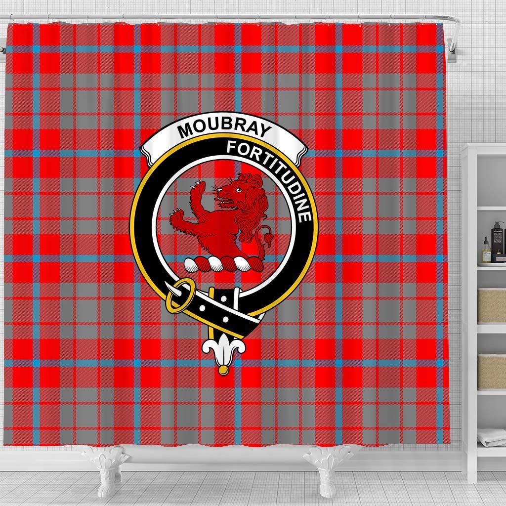 Moubray Tartan Crest Shower Curtain