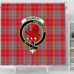 Moubray Tartan Crest Shower Curtain