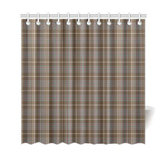 Macintyre Hunting Weathered Tartan Plaid Shower Curtain