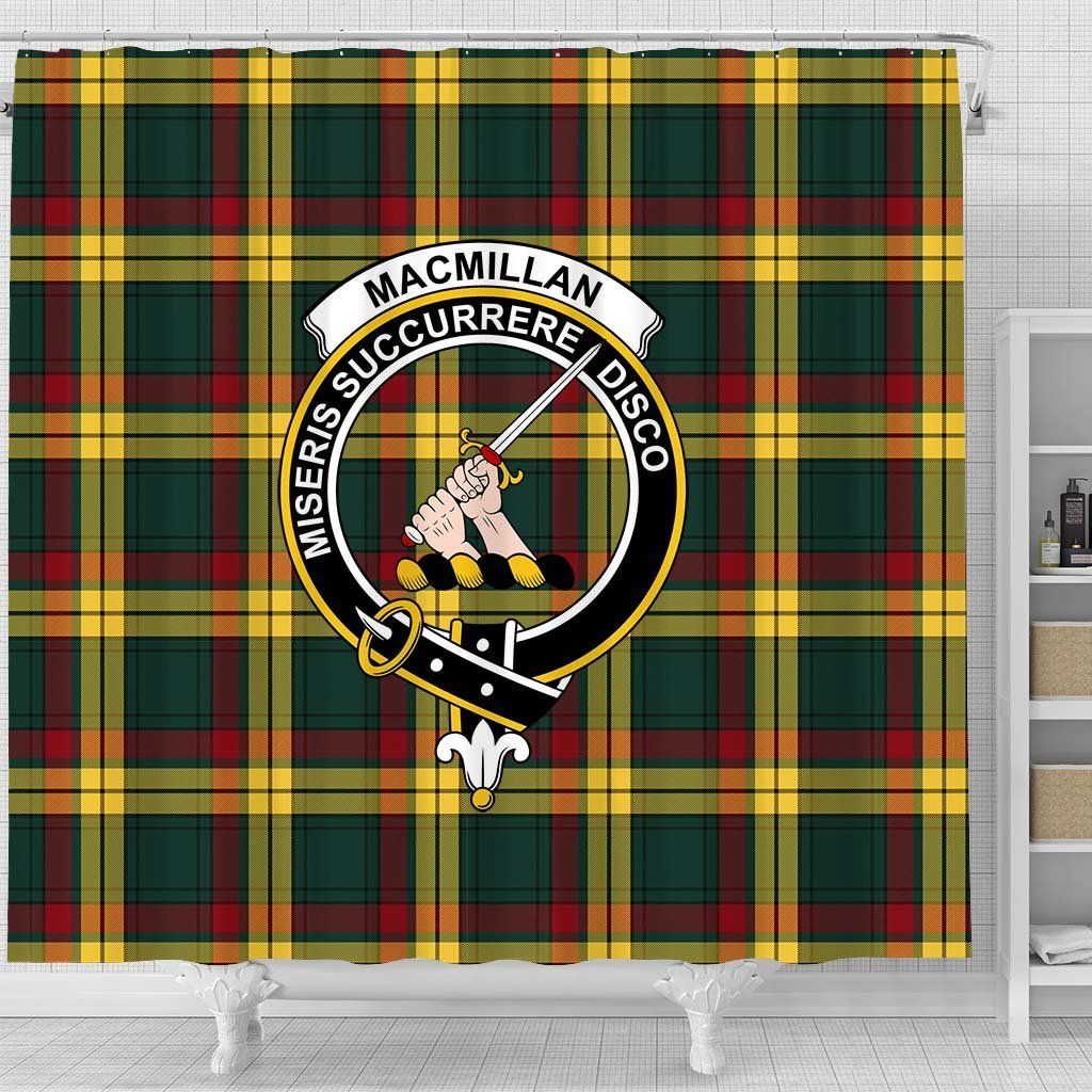 MacMillan Tartan Crest Shower Curtain