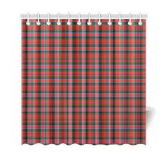 Macduff Modern Tartan Plaid Shower Curtain