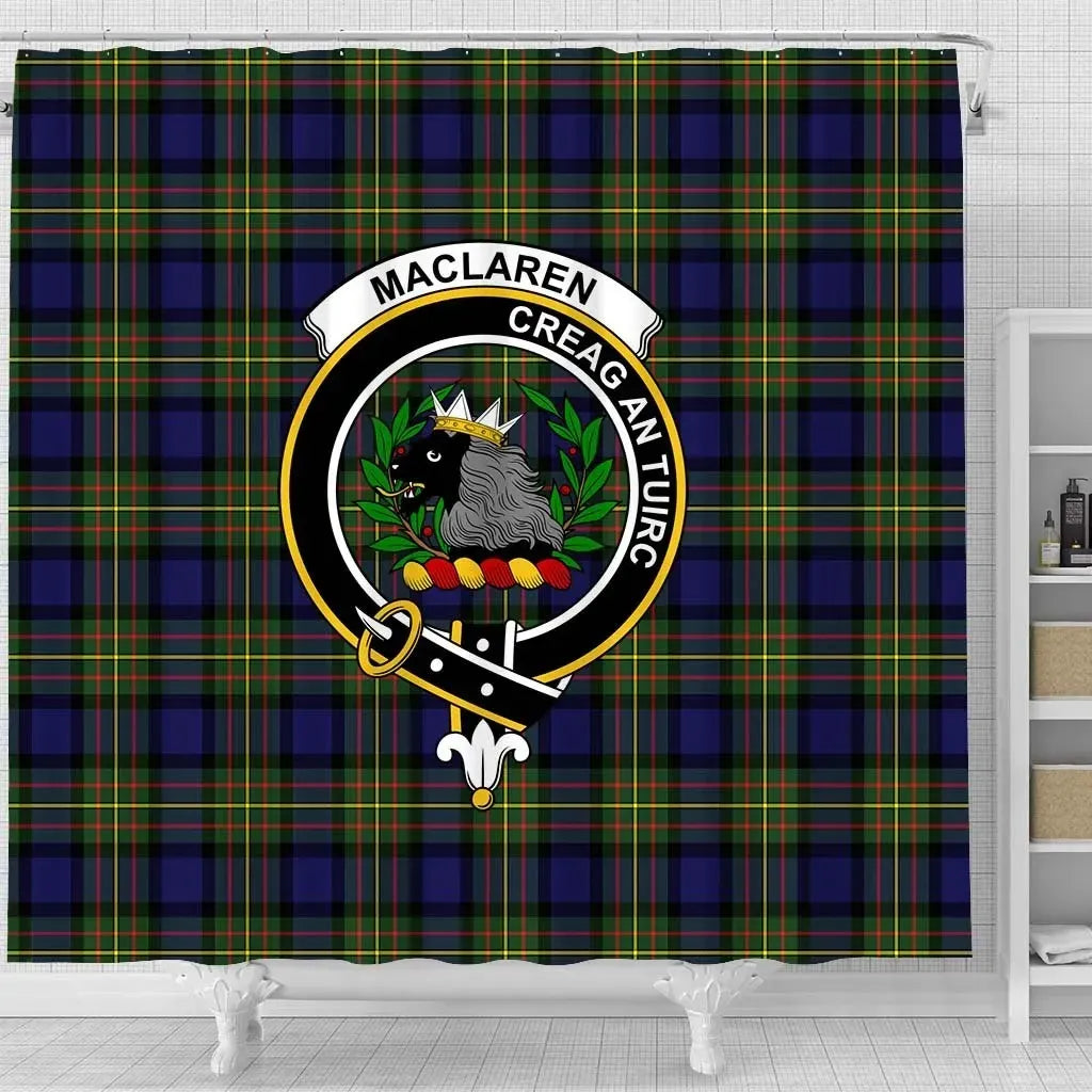 MacLaren Tartan Crest Shower Curtain