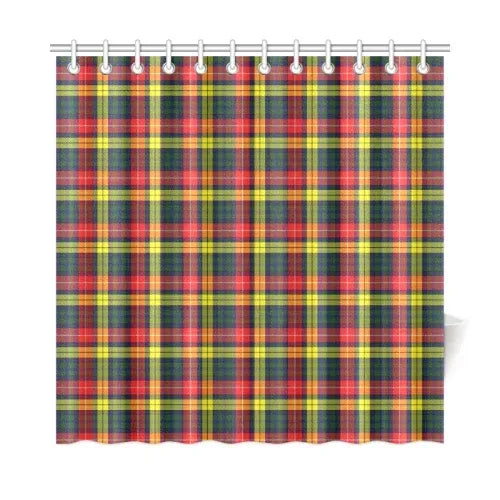 Buchanan Modern Tartan Plaid Shower Curtain