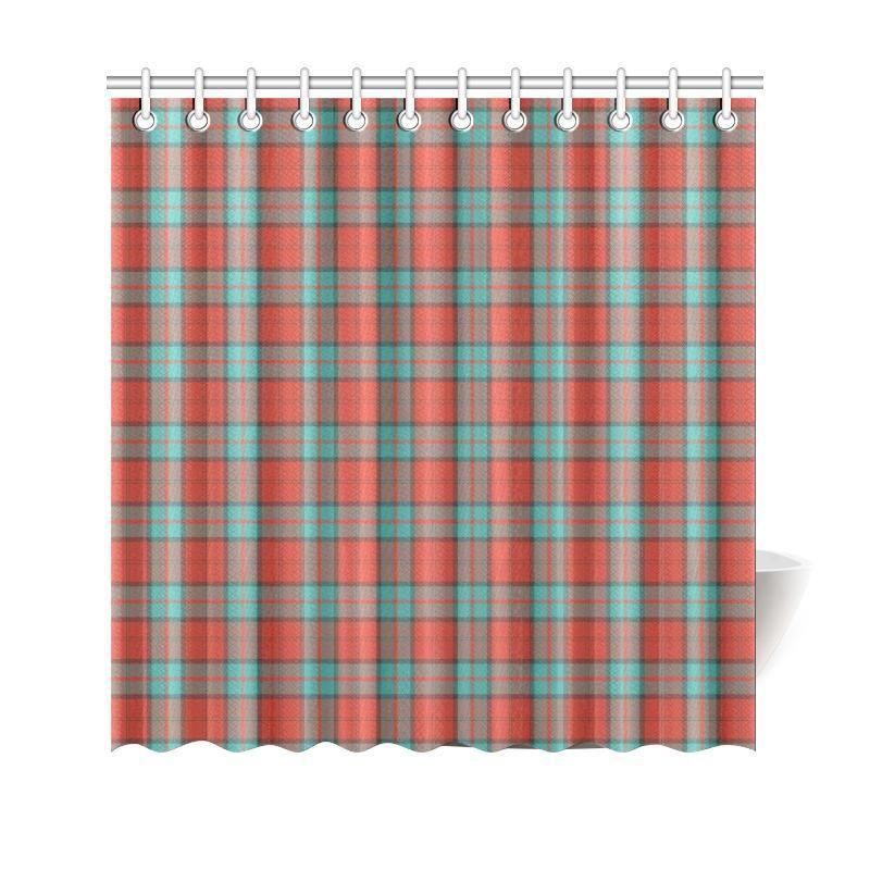 Dunbar Ancient Tartan Plaid Shower Curtain