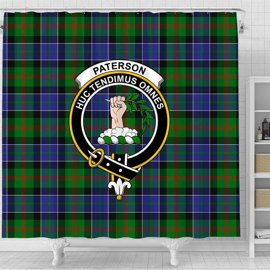 Paterson Tartan Crest Shower Curtain