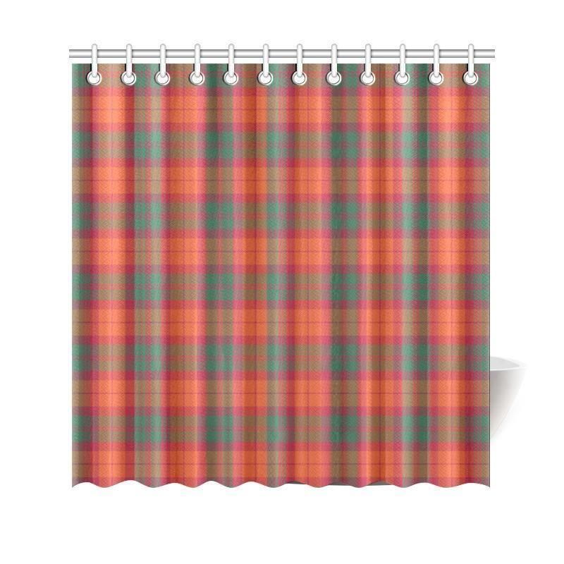 Macnab Ancient Tartan Plaid Shower Curtain