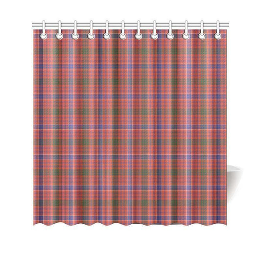 Macrae Ancient Tartan Plaid Shower Curtain