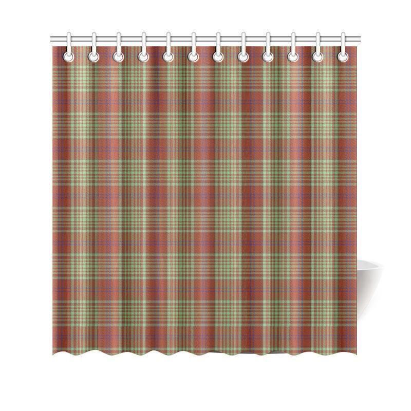 Macgillivray Hunting Ancient Tartan Plaid Shower Curtain