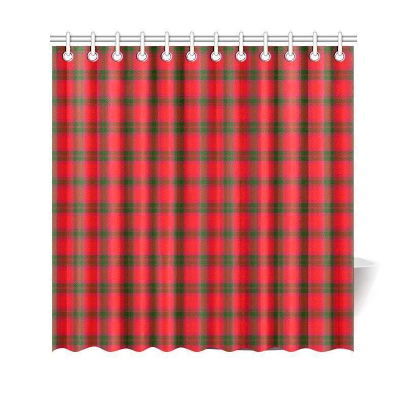 Macnab Modern Tartan Plaid Shower Curtain