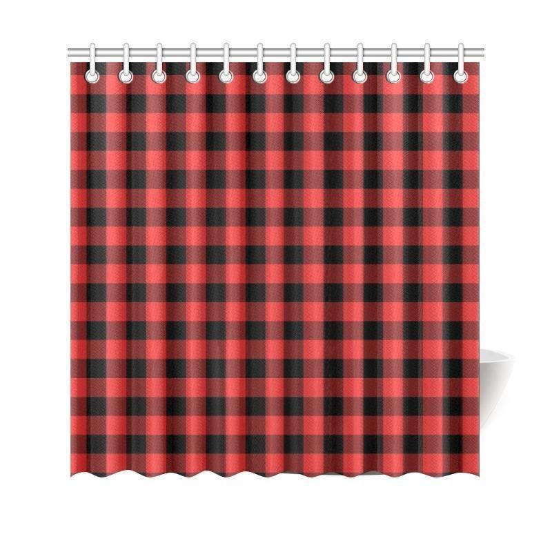 Rob Roy Macgregor Modern Tartan Plaid Shower Curtain